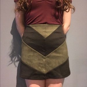 A-line skirt